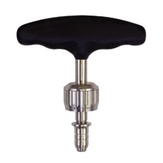 Black Silicone T-Handle Ratchet